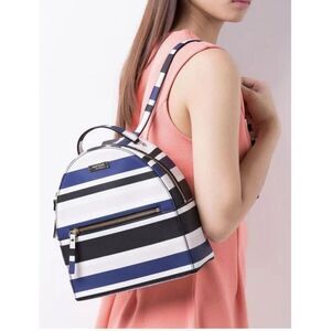 Kate Spade Laurel Way Striped Backpack